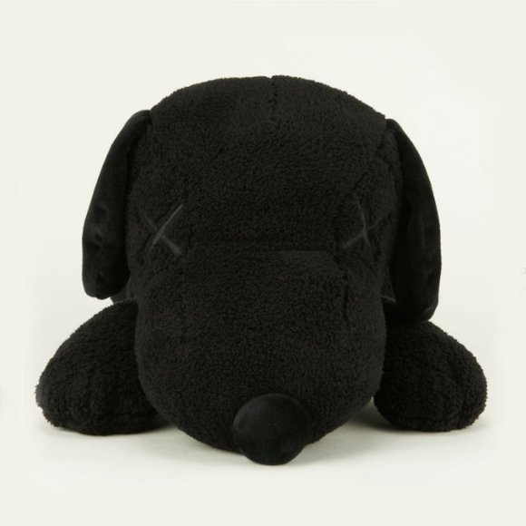 KAWS X PEANUTS Black Limited Edition Large Plush Toy - Picture 5 of 8
